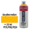Talens Amsterdam akrilna boja u spreju na bazi vode, 400 ml - 269, azo yellow medium