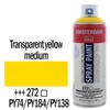 Talens Amsterdam akrilna boja u spreju na bazi vode, 400 ml - 272, transparent yellow medium