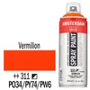 Talens Amsterdam akrilna boja u spreju na bazi vode, 400 ml - 311, vermilion