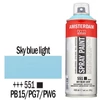 Talens Amsterdam akrilna boja u spreju na bazi vode, 400 ml - 551, sky blue light