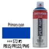 Talens Amsterdam akrilna boja u spreju na bazi vode, 400 ml - 572, primary cyan