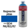 Talens Amsterdam akrilna boja u spreju na bazi vode, 400 ml - 582, manganese blue phthalo