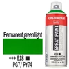 Talens Amsterdam akrilna boja u spreju na bazi vode, 400 ml - 618, permanent green light