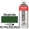 Talens Amsterdam akrilna boja u spreju na bazi vode, 400 ml - 622, olive green deep
