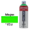 Talens Amsterdam akrilna boja u spreju na bazi vode, 400 ml - 672, reflex green