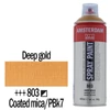 Talens Amsterdam akrilna boja u spreju na bazi vode, 400 ml - 803, deep gold
