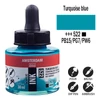 Talens Amsterdam akrilna tinta 30 ml - 522, turquoise blue