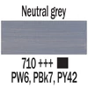Talens Art Creation akrilna boja, 75 ml - 710, Neutral grey