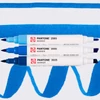 Talens Pantone dvostrani filc set - 3 kom, plavi
