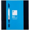 Talens Pantone dvostrani filc set - 9 kom, plavi