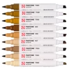 Talens Pantone dvostrani filc set - 9 kom, smeđi
