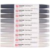 Talens Pantone dvostrani filc set - 9 kom, hladno siva