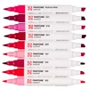 Talens Pantone dvostrani filc set - 9 kom, Cool red
