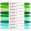 Talens Pantone dvostrani filc set - 9 kom, zeleni