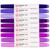 Talens Pantone dvostrani filc set - 9 kom, ljubičasta