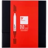 Talens Pantone dvostrani filc set - 9 kom, topla crvena