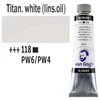 Talens Van Gogh uljana boja, 40 ml - 118, titanium white (linseed oil)