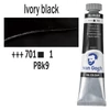 Talens Van Gogh uljana boja, 20 ml - 701, ivory black