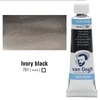 Talens Van Gogh akvarel boja u tubi, 10 ml - 701, ivory black