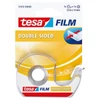 Slika 1/5 - Tesa 57912 Tesafilm obostrano ljepljiva traka s jednokratnim držačem, 12 mm x 7,5 m