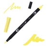 Tombow abt dual brush pen -062, pale yellow