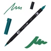 Tombow abt dual brush pen -277, dark green
