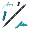 Tombow abt dual brush pen -407, Tiki teal