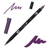 Tombow abt dual brush pen -679, dark plum