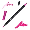 Tombow abt dual brush pen -755, rubine red