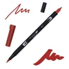 Tombow abt dual brush pen -837, wine red