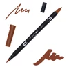 Tombow abt dual brush pen -899, redwood