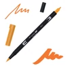 Tombow abt dual brush pen -933, orange