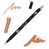 Tombow abt dual brush pen -977, saddle brown