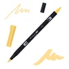Tombow abt dual brush pen -991, light ochre