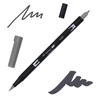 Tombow abt dual brush pen -N45, cool gray 10