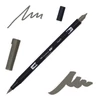Tombow abt dual brush pen -N49, warm grey 8