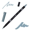 Tombow abt dual brush pen -N52, cool gray 8