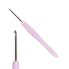 Slika 1/4 - Ergonomski kukičasti igla za pređu sa silikonskom drškom, DMC - 2,5 mm