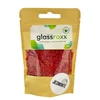 Jesmonite GlassRoxx staklene granule, 150 g - traffic red