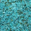 Jesmonite GlassRoxx staklene granule, 150 g - turquoise blue