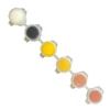 Jesmonite set pigmenta od akrilne smole, 6x2 g - Natural