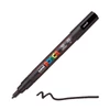 Flomaster UNI POSCA PC-3M, 0,9-1,3 mm - 24, crni