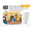 Viviva Sketchbook Pamučni blok za crtanje, 300 g, grubo, 40 stranica - A5 vodoravno