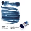White Nights svilenkasta akvarel boja 2,5 ml, granulirajući - 555, dark blue shadows