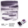 White Nights svilenkasta akvarel boja 2,5 ml, granulirajući - 629, violet shadows