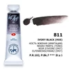 Slika 2/3 - White Nights akvarel boja u tubi 10 ml - 811, ivory black
