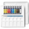 Winsor&Newton Cotman set akvarel boja, 10x8 ml + kist - Palette