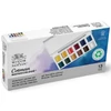 Winsor&Newton Cotman Pocket Set set vodenih boja, 12x1/2 drška + kist - Sketchers'