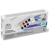 Winsor&Newton Cotman Pocket Set set vodenih boja, 8x1/2 drška + kist - Skyscape