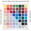 Winsor&Newton Cotman Pocket Set set vodenih boja, 8x1/2 drška + kist - Skyscape